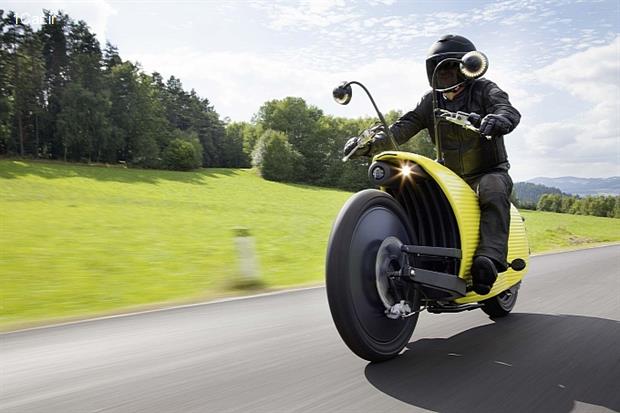 موتورسیکلتی با طراحی دو قطبی